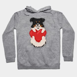 Corgi Mix / Borgi Love Hoodie